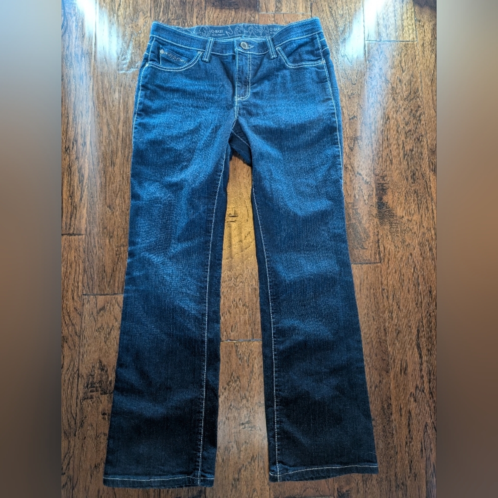 Wrangler Q-Baby Women's Riding Jeans Dark Wash